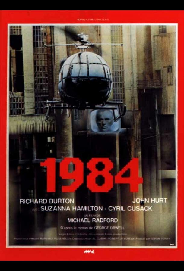 Фильм 1984 (1984) смотреть онлайн с Джоном Хёртом и Ричардом Бёртоном